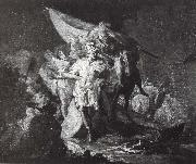 Francisco Goya Hannibal surveying the Italian Prospect Germany oil painting artist